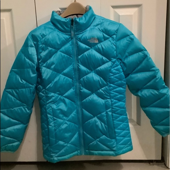 girls north face jacket puffer